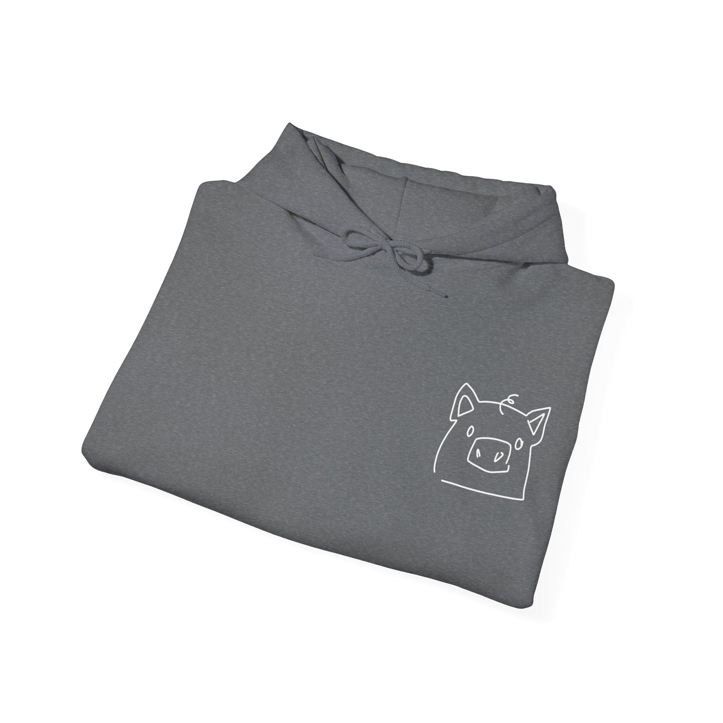 Piggy Face Unisex Hooded Sweatshirt - ALIQUOS