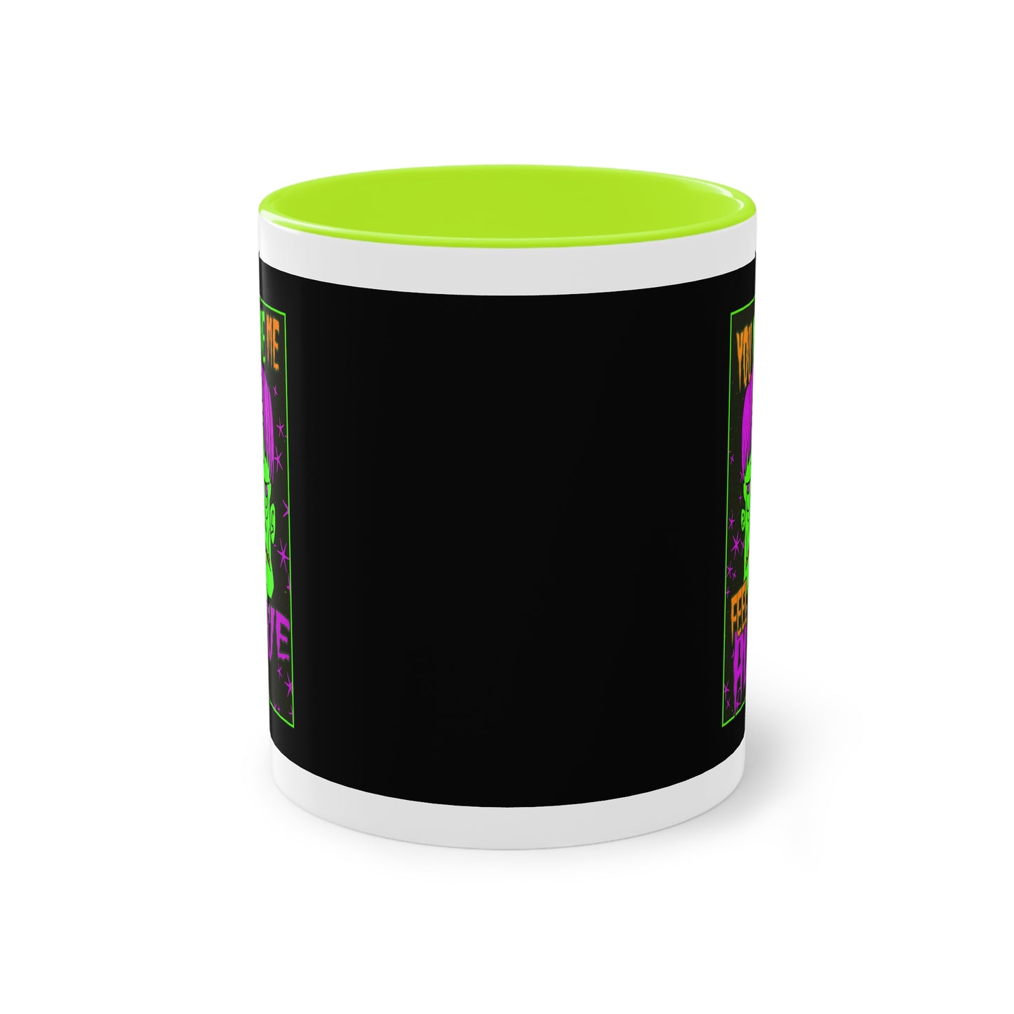 Two Tone Mug - Frankenstein Monster Design - ALIQUOS
