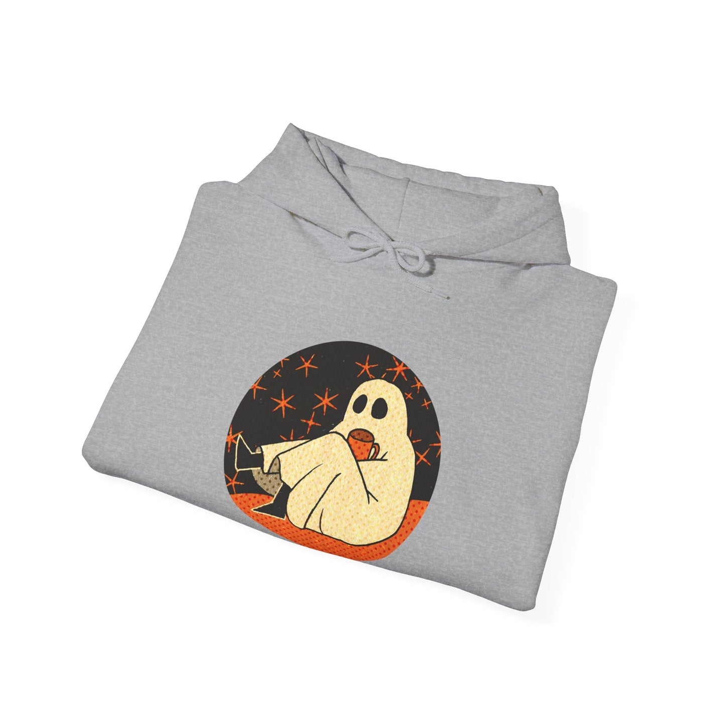 Sweat à capuche unisexe - Motif « Moonlit Coffee »