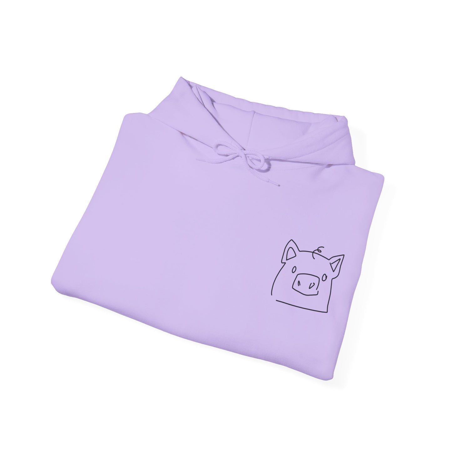 Piggy Face Unisex Hooded Sweatshirt - ALIQUOS