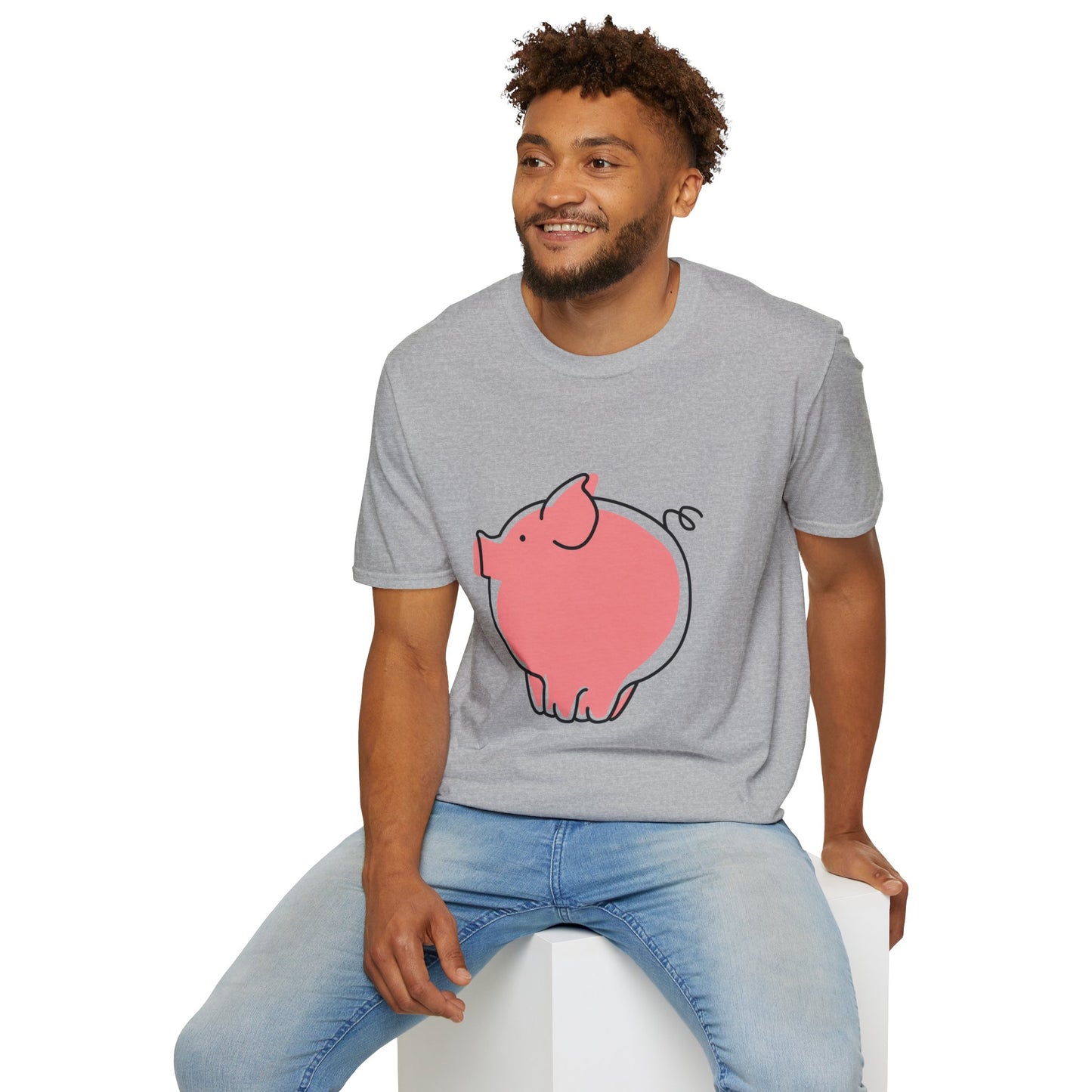Pudgy Piggy Unisex Tee - ALIQUOS