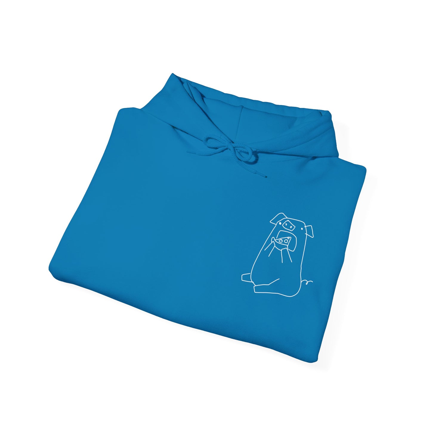 Pizza Piggy Unisex Hooded Sweatshirt - ALIQUOS