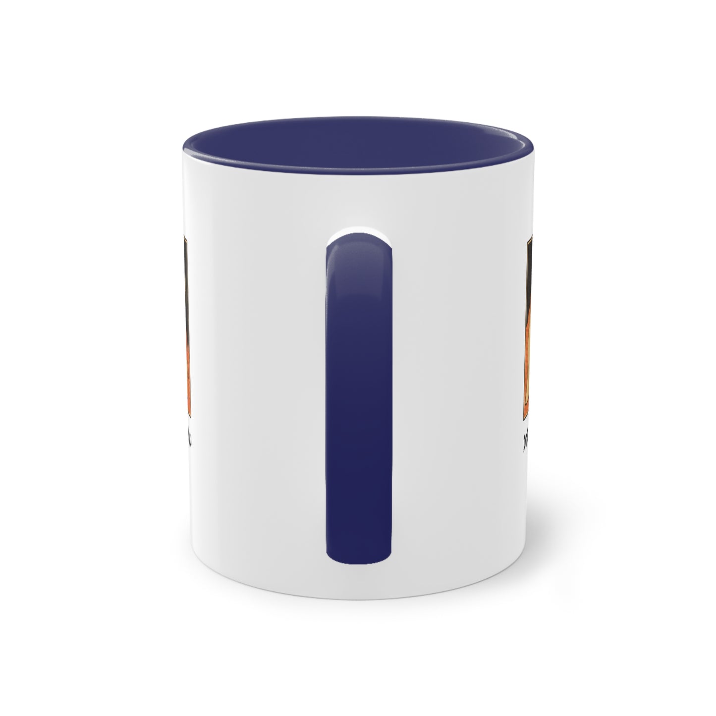 Two Tone Mug - 'Dogs Won't Ghost You' - ALIQUOS