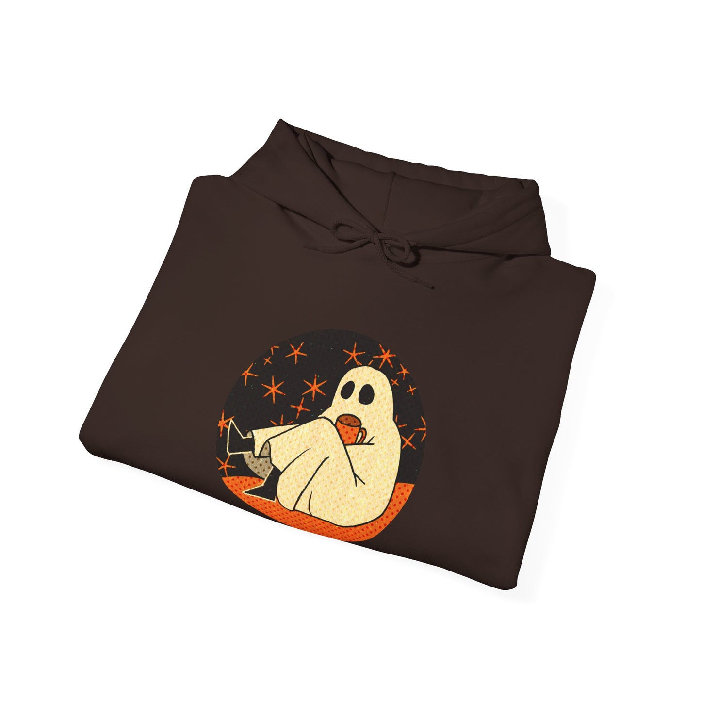 Sweat à capuche unisexe - Motif « Moonlit Coffee »