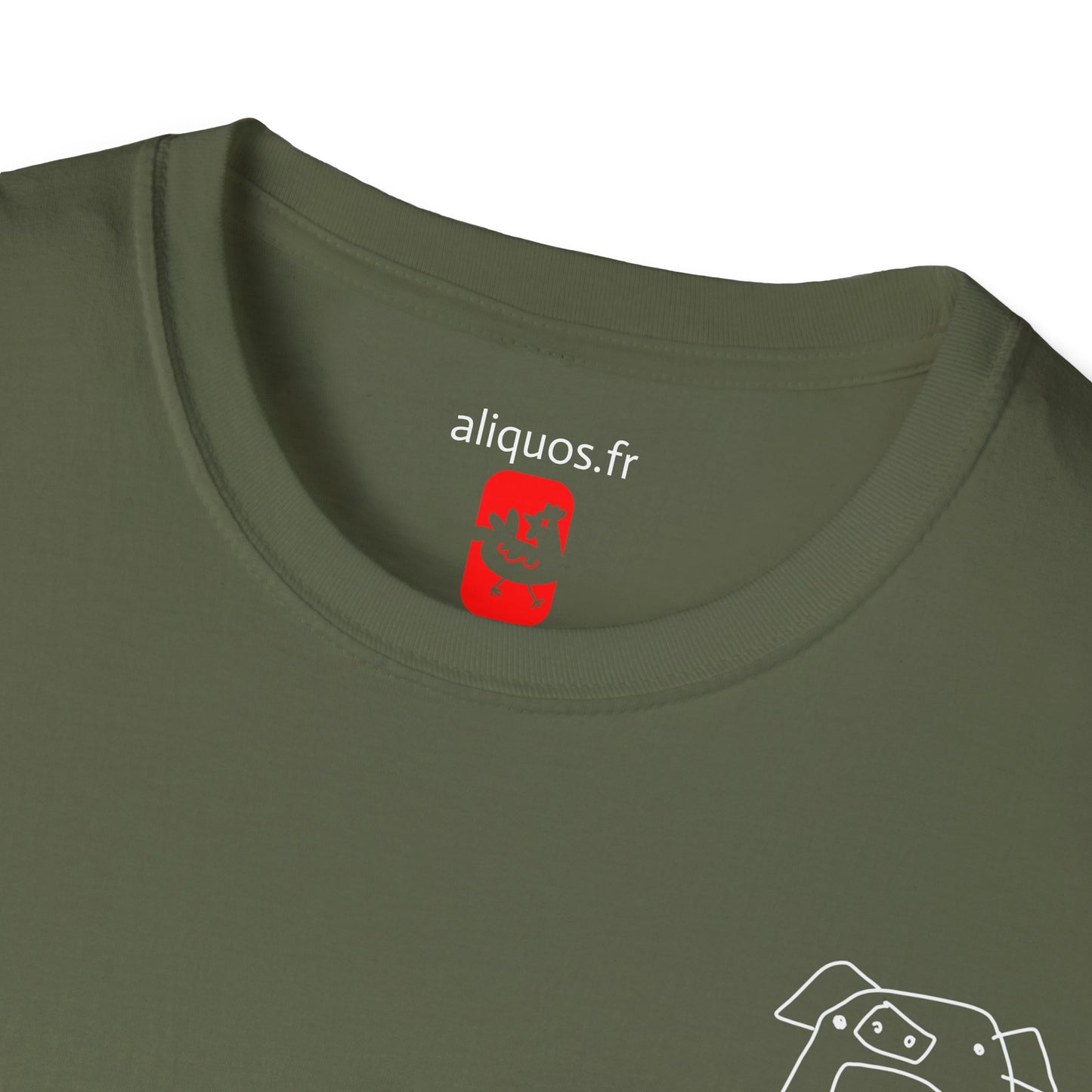 Pizza Piggy Unisex Tee - ALIQUOS