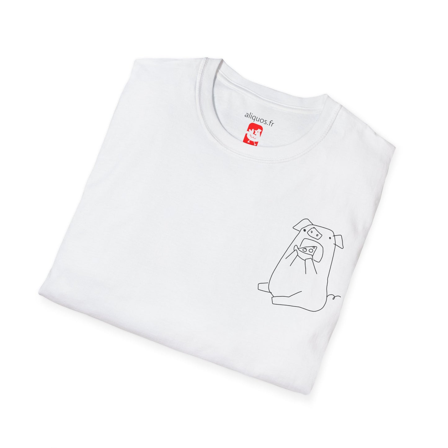 Pizza Piggy Unisex Tee - ALIQUOS