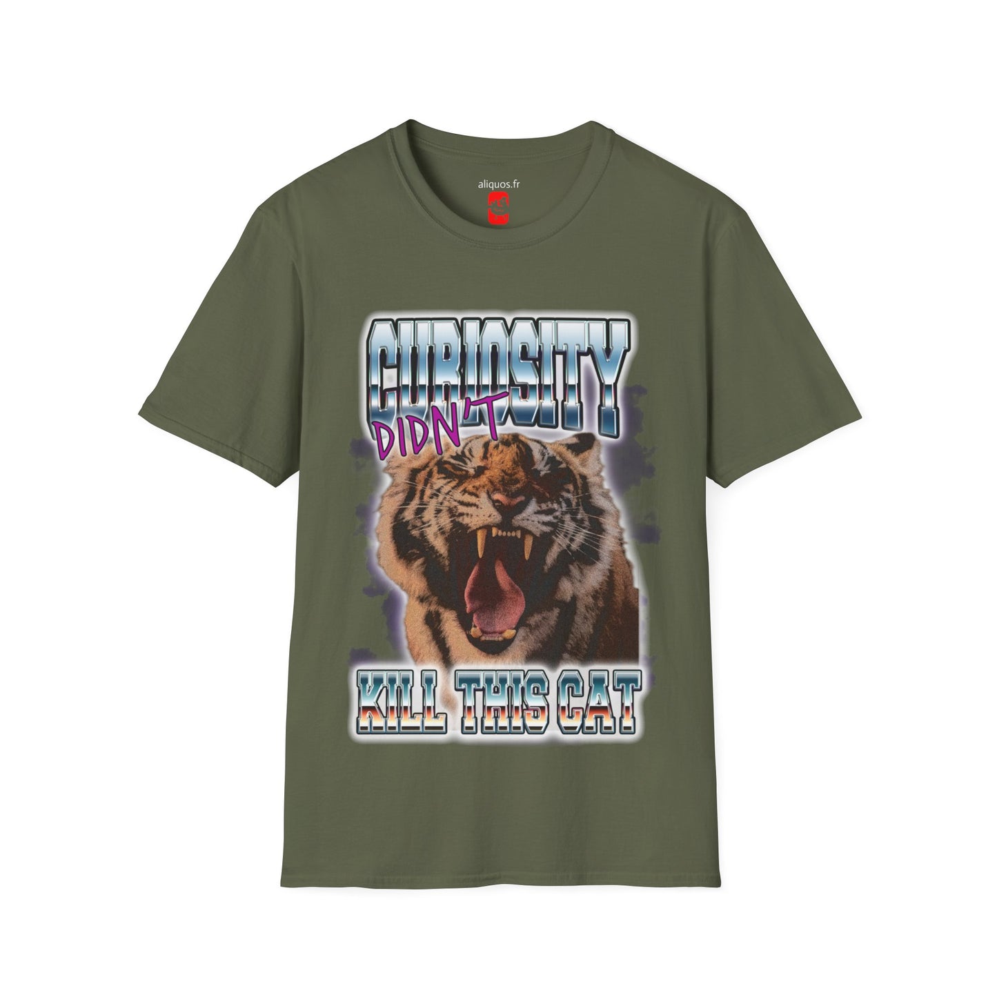 Curiosity Didn't Kill This Cat Unisex T shirt - ALIQUOS