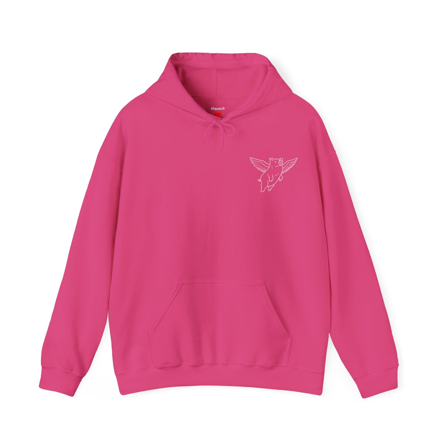 Sweat à capuche unisexe Flying Piggy