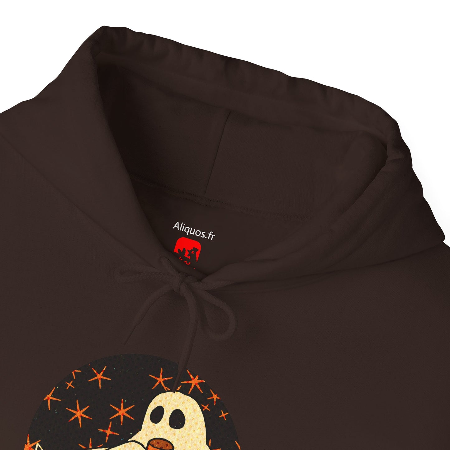 Sweat à capuche unisexe - Motif « Moonlit Coffee »