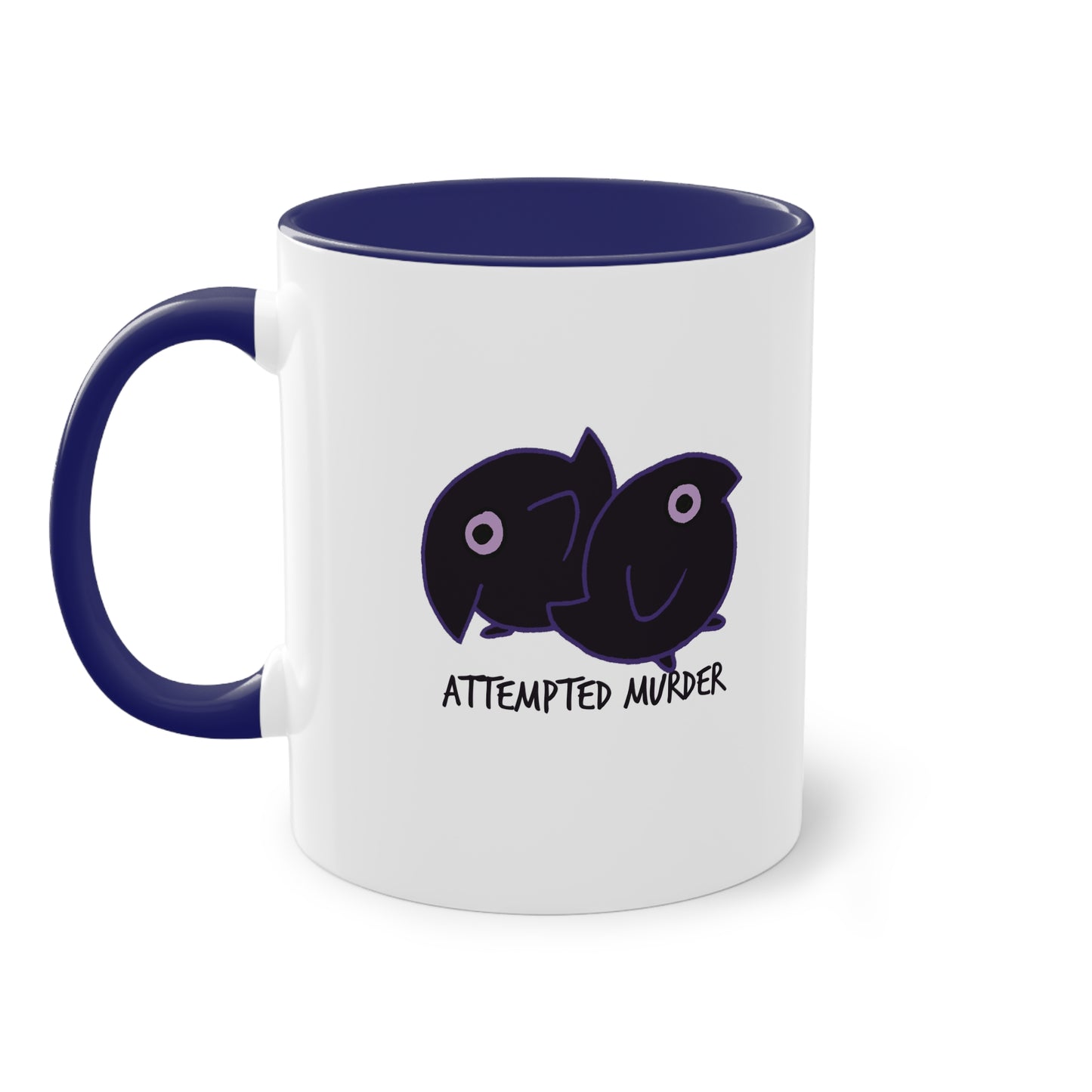 Two Tone Mug - Attempted Murder Design - ALIQUOS