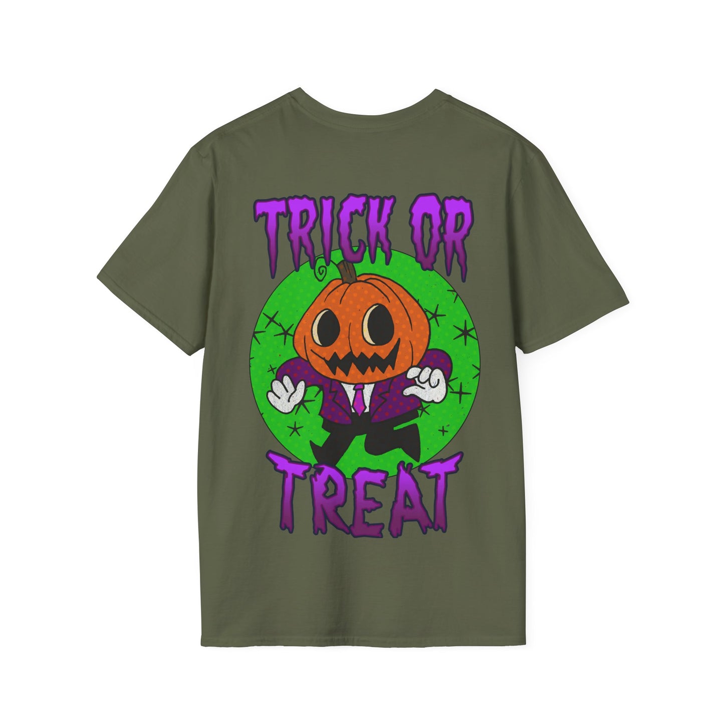 Unisex Tee - Halloween Jack O'Lantern - ALIQUOS