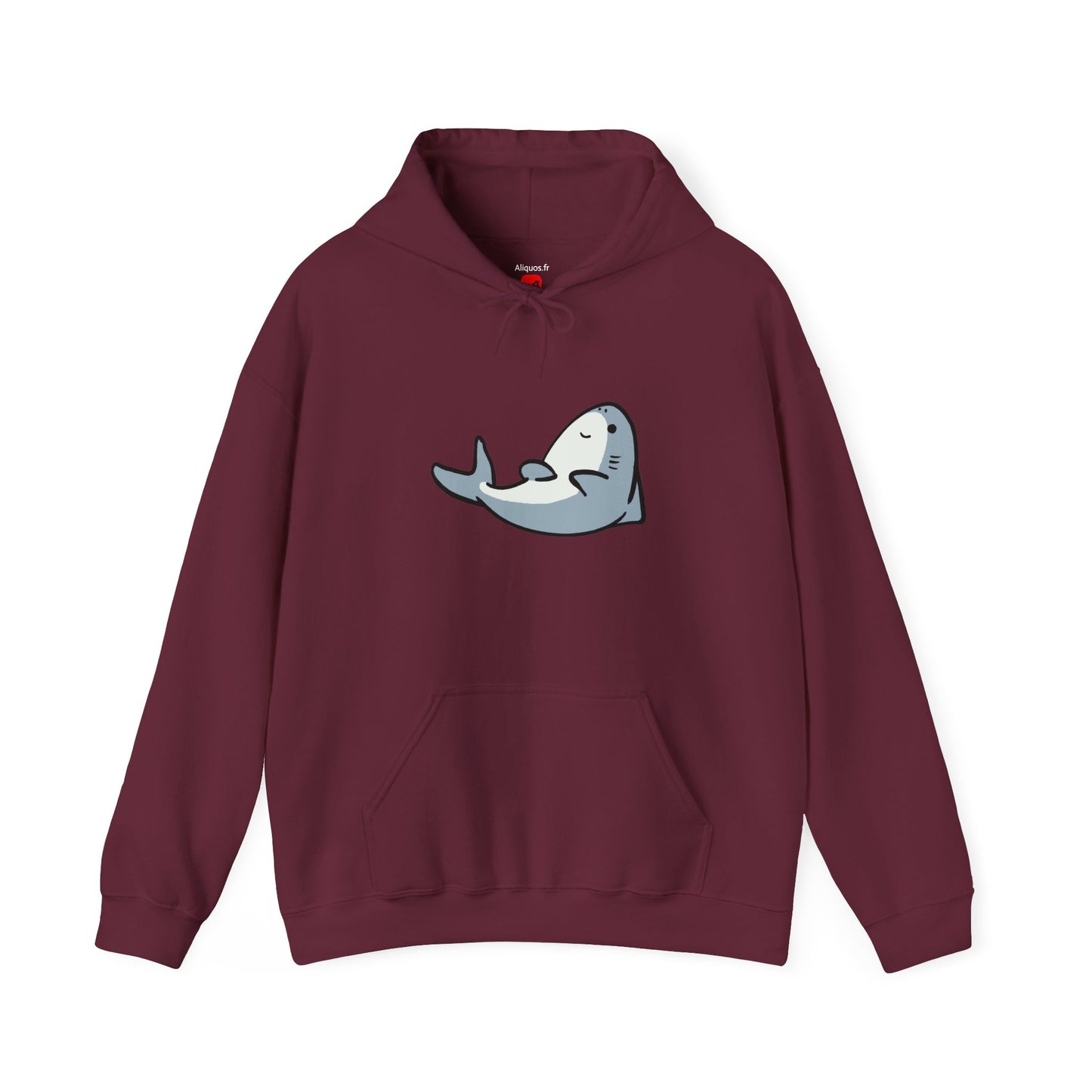 Unisex Kapuzenpullover - Entspannender Hai - Aliquos