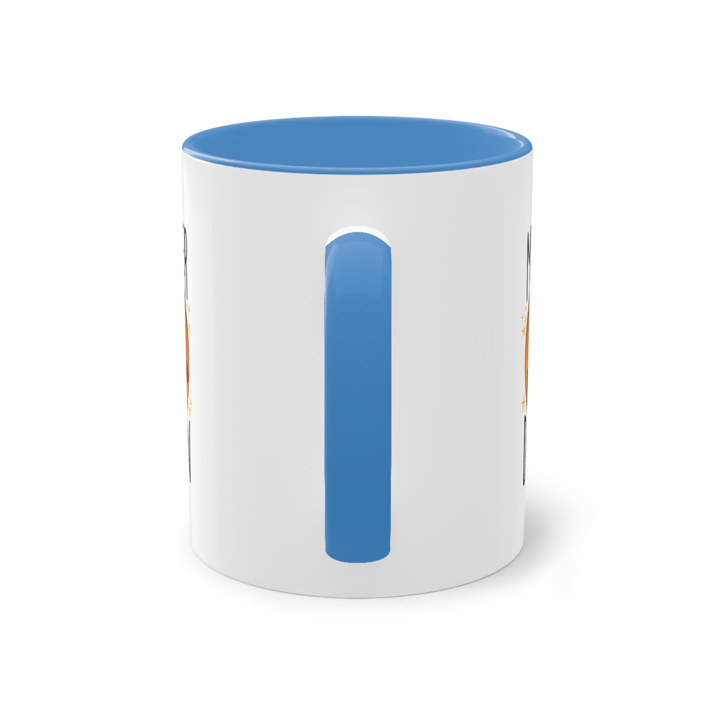 Zweifarbige Tasse – Design „Mein innerer Dämon“