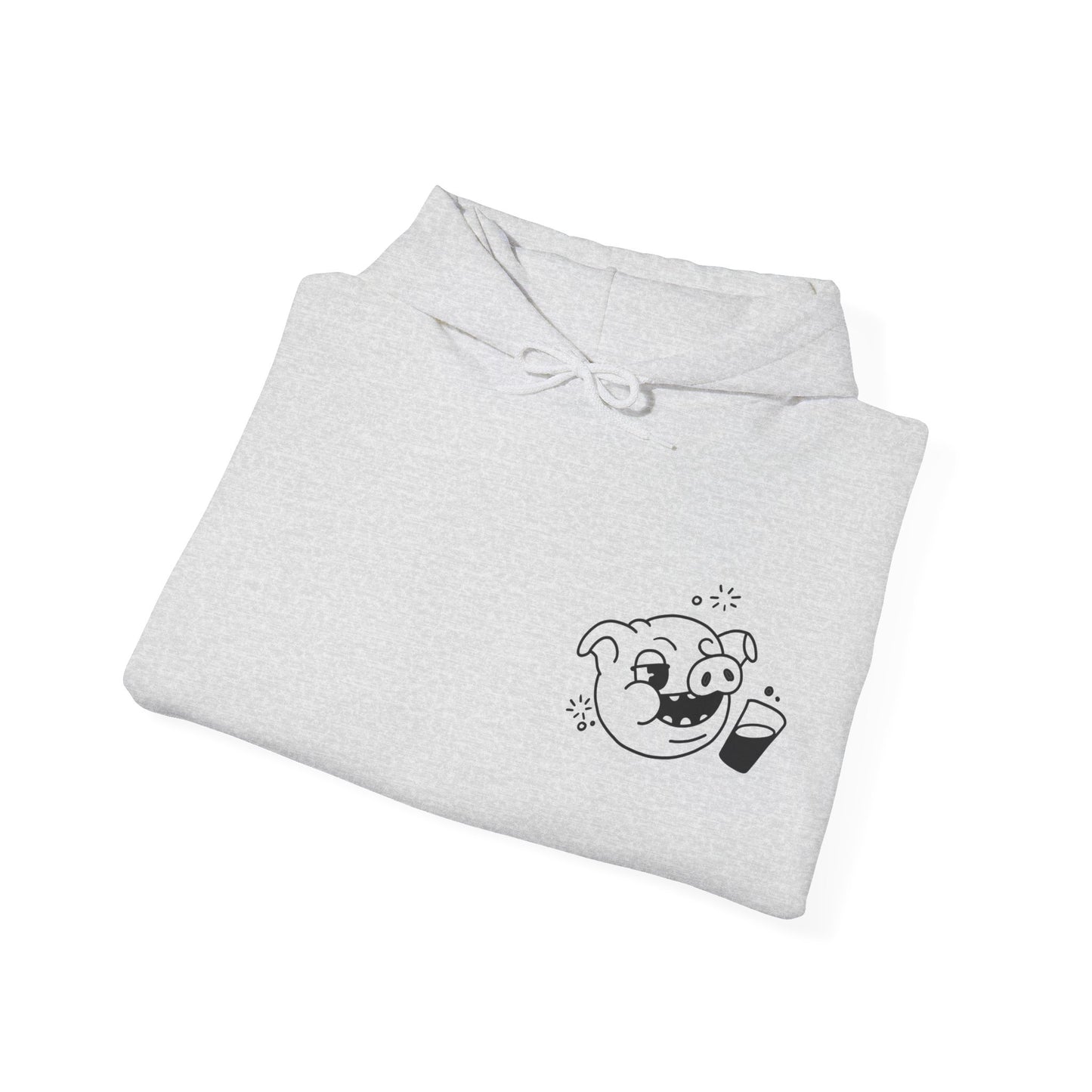 Drunken Piggy Unisex Hooded Sweatshirt - ALIQUOS