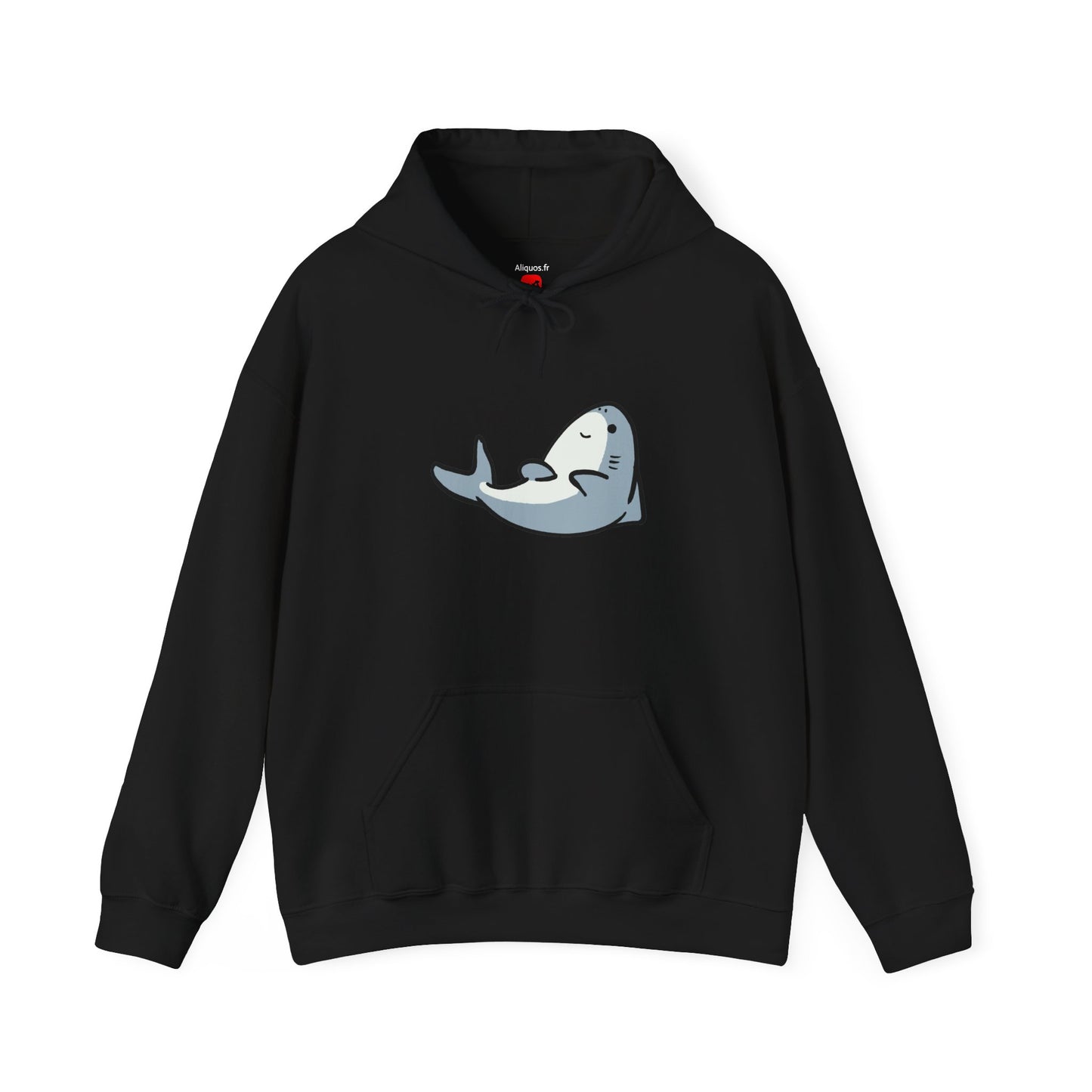 Unisex Kapuzenpullover - Entspannender Hai - Aliquos