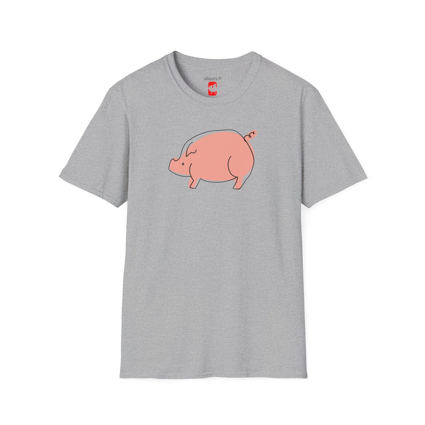 Chubby Piggy Unisex Tee - ALIQUOS