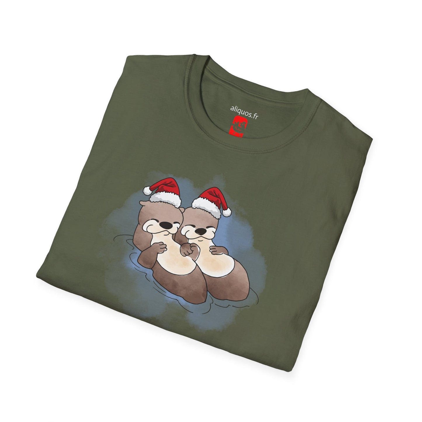 Unisex T-Shirt - Christmas Otter 8