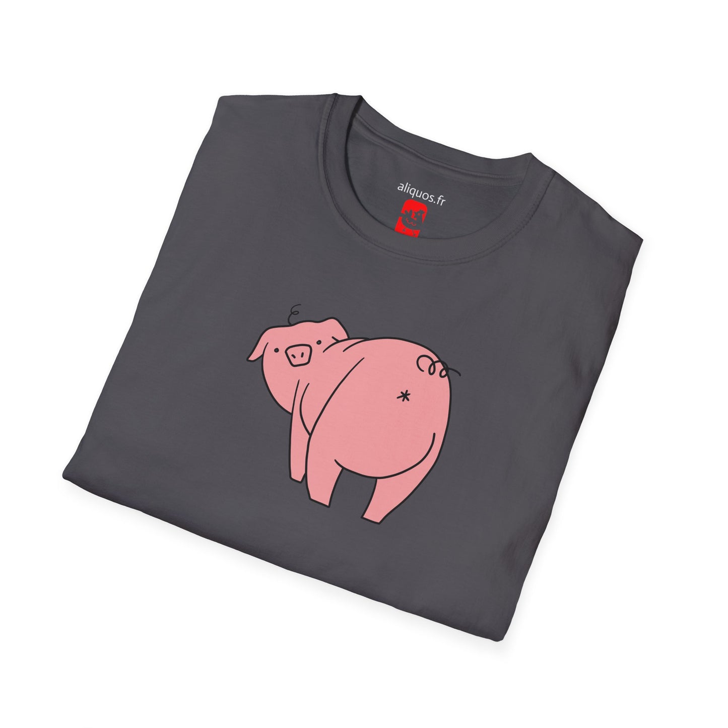 Piggy Rear Unisex Tee - ALIQUOS