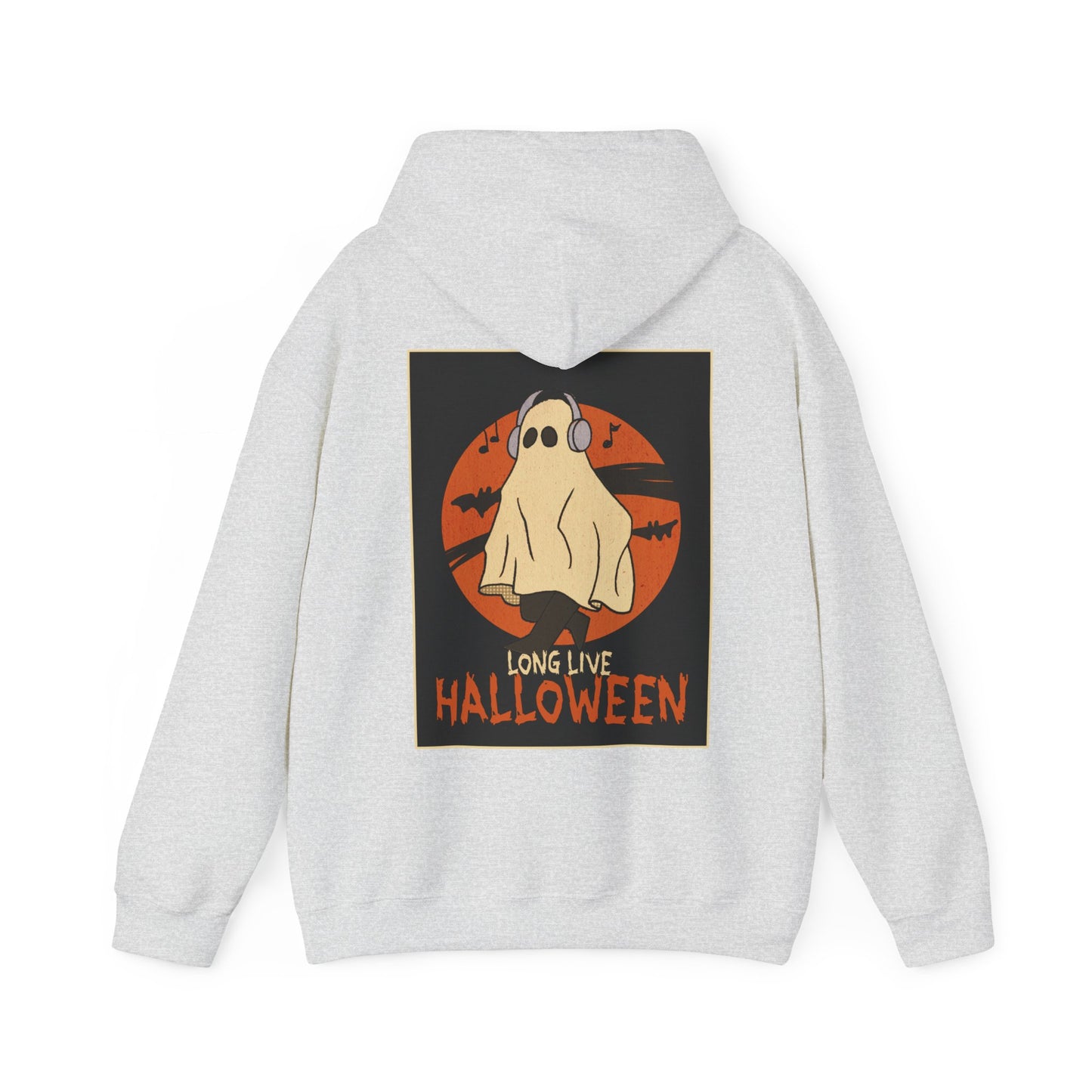 Sweat à capuche unisexe - Motif « Fantôme musical »