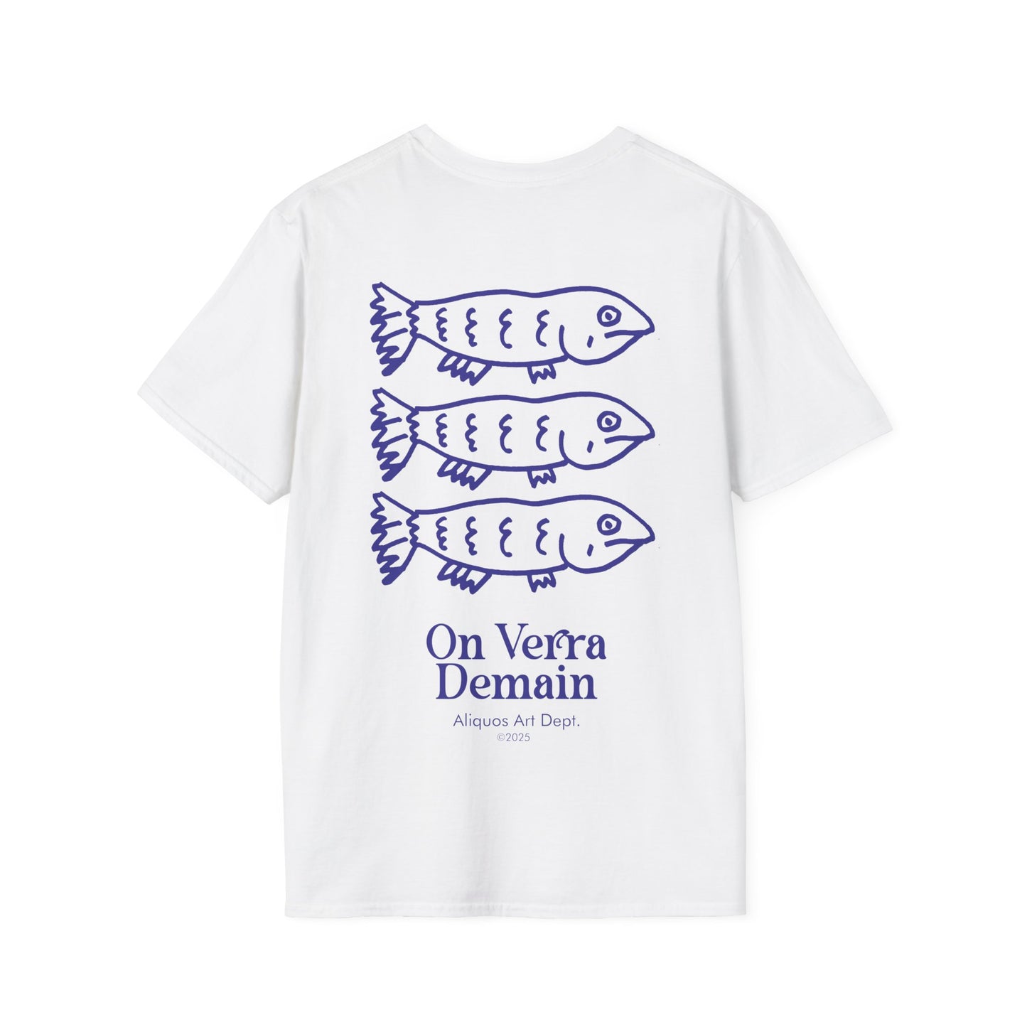 T-shirt unisexe - Trois poissons - On Verra Demain - Aliquos