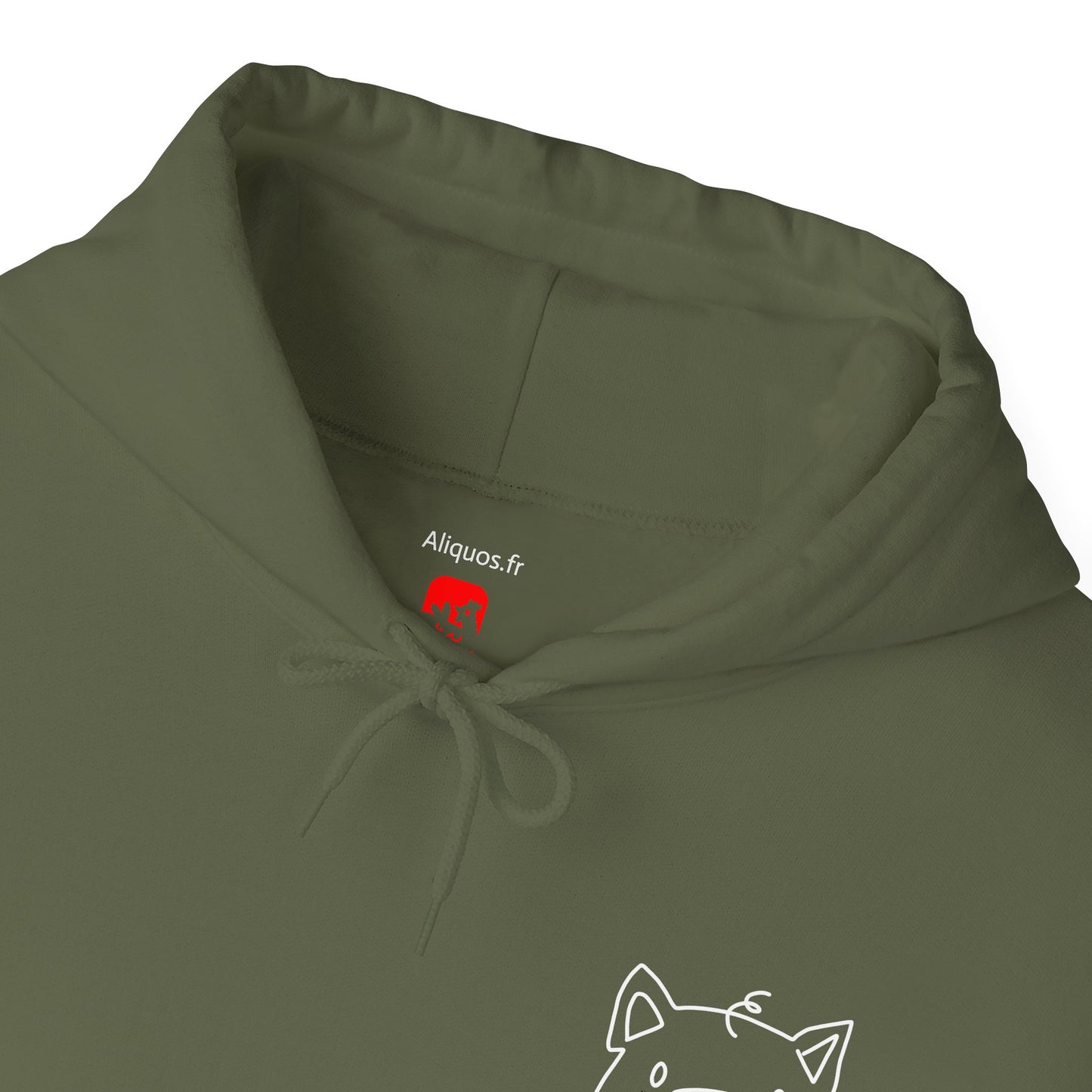 Piggy Face Unisex Hooded Sweatshirt - ALIQUOS