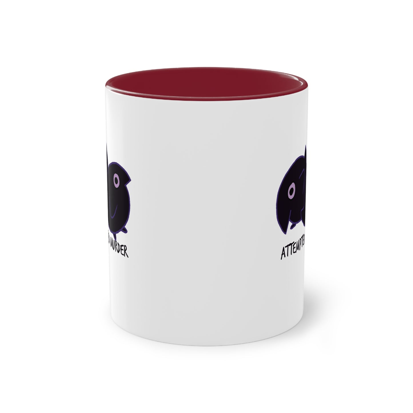 Two Tone Mug - Attempted Murder Design - ALIQUOS
