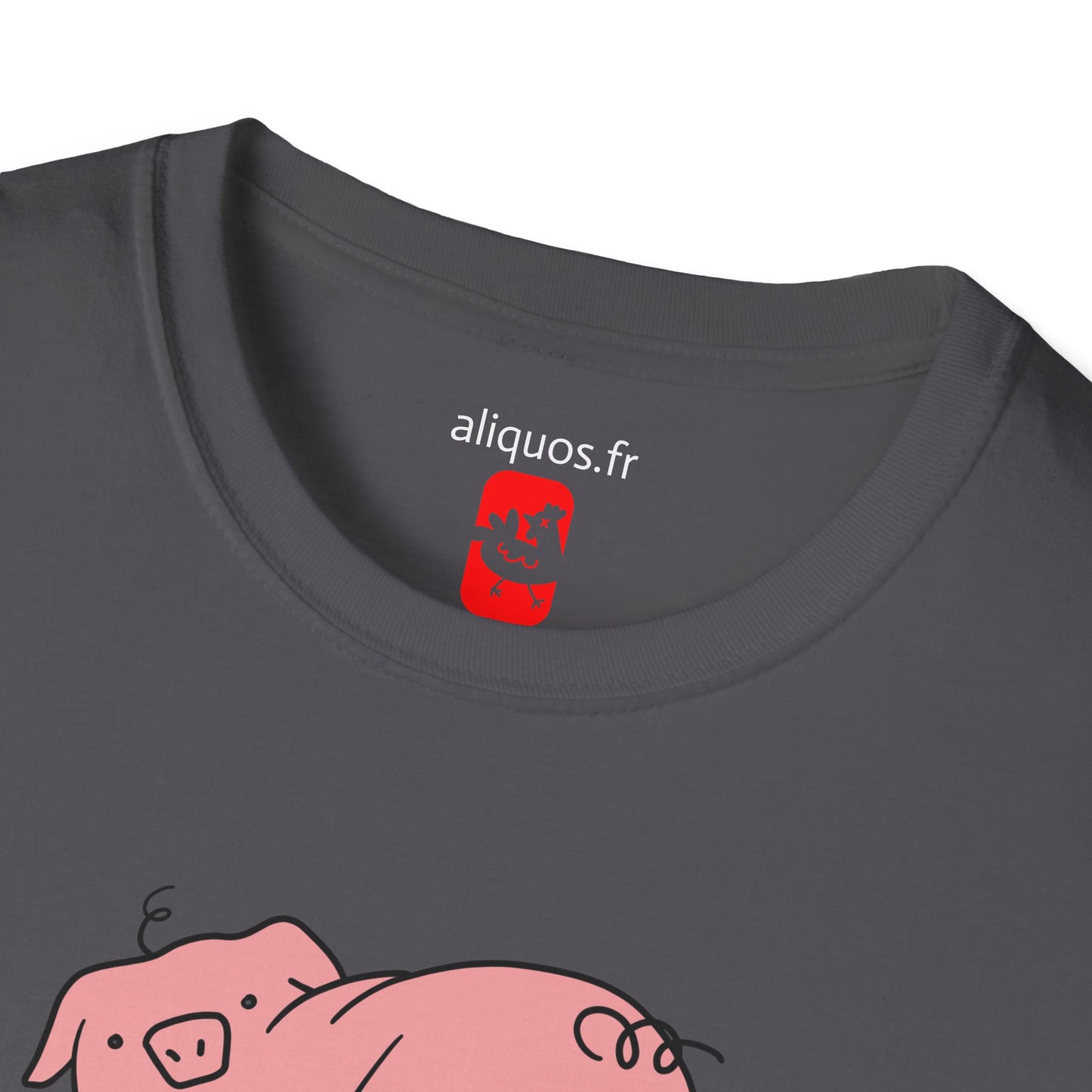 Piggy Rear Unisex Tee - ALIQUOS