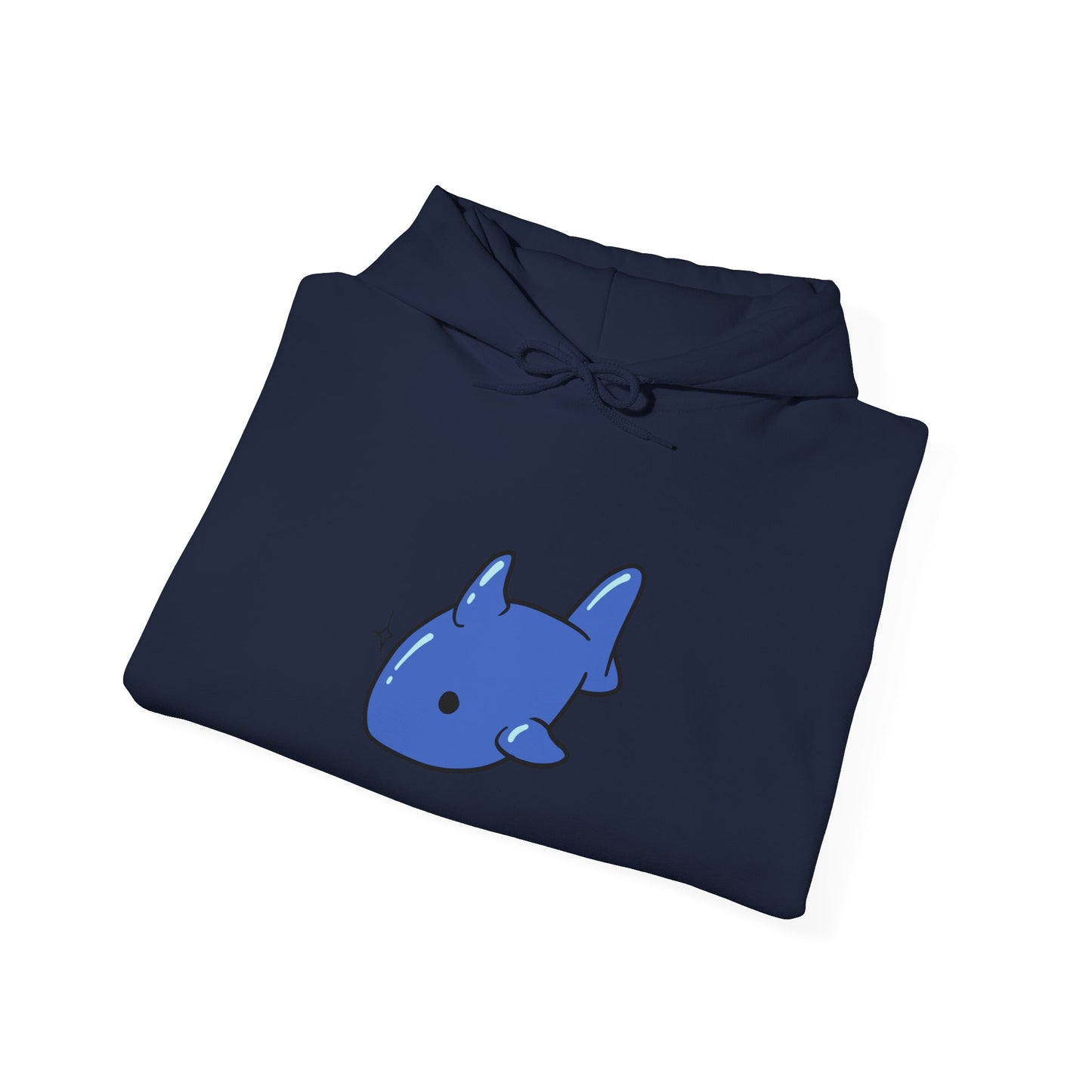 Unisex Hooded Sweatshirt - Floaty Shark - Aliquos