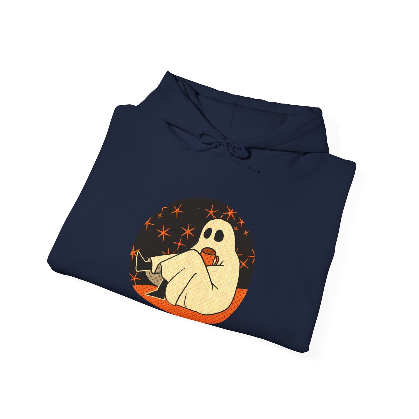 Sweat à capuche unisexe - Motif « Moonlit Coffee »