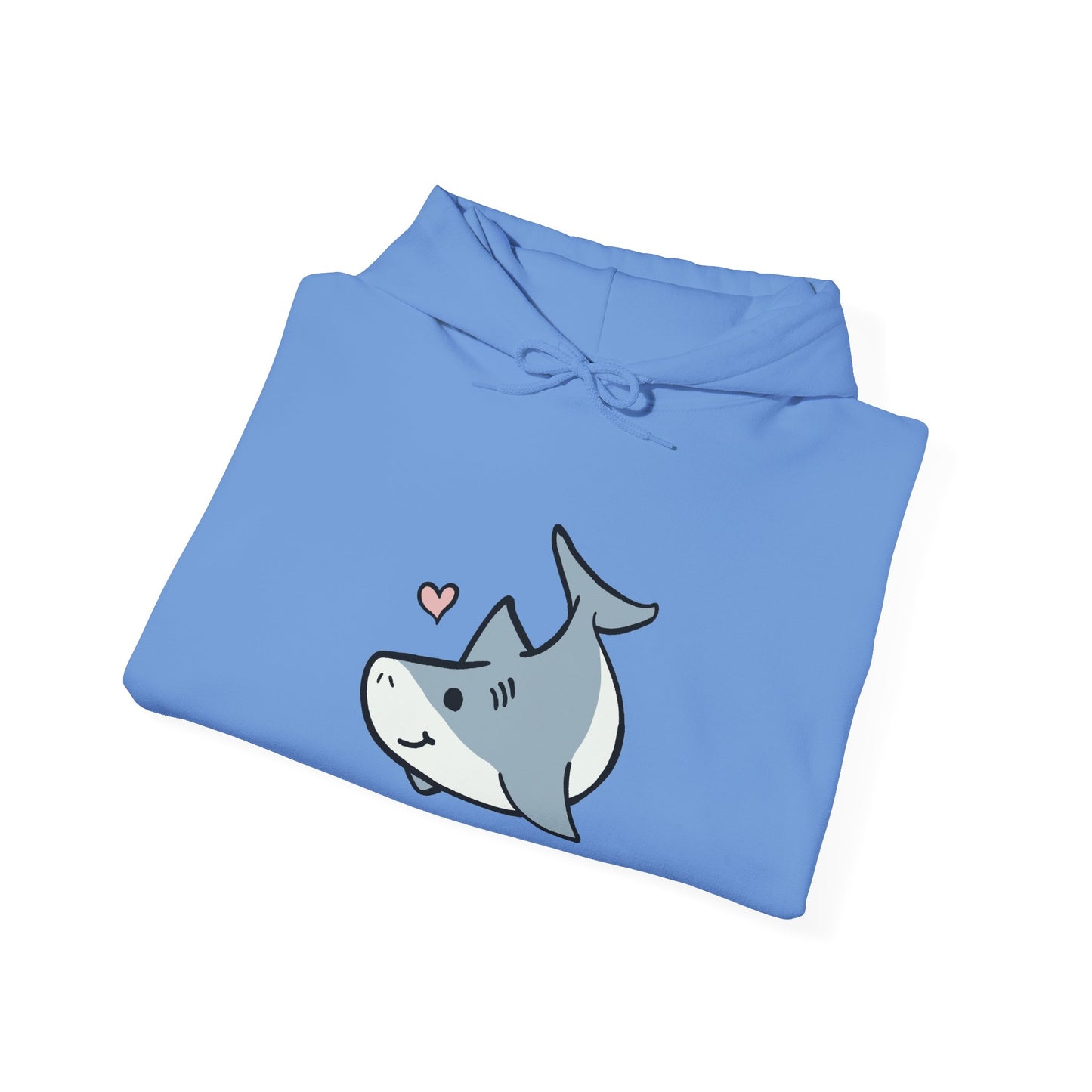 Sweat à capuche unisexe - Love Shark - Aliquos