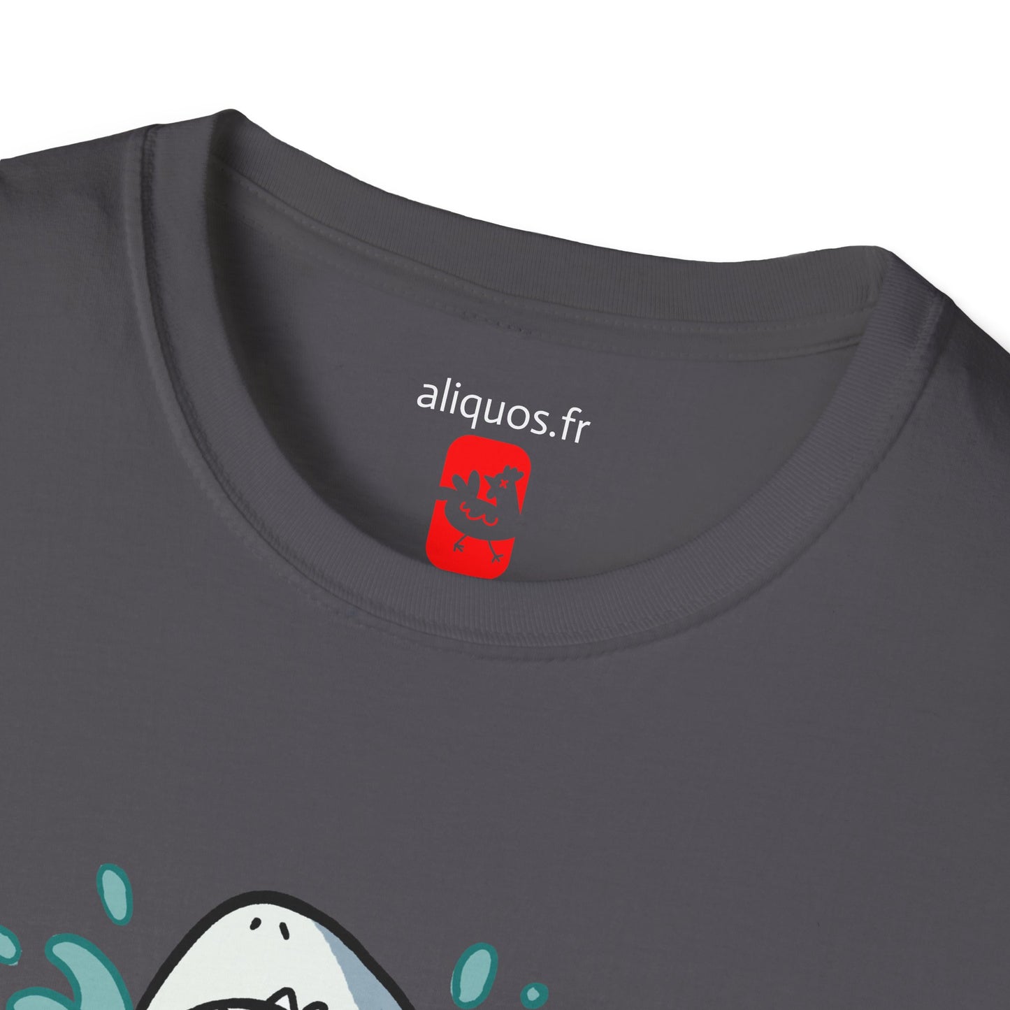 T-shirt unisexe - Surprise Shark - Aliquos