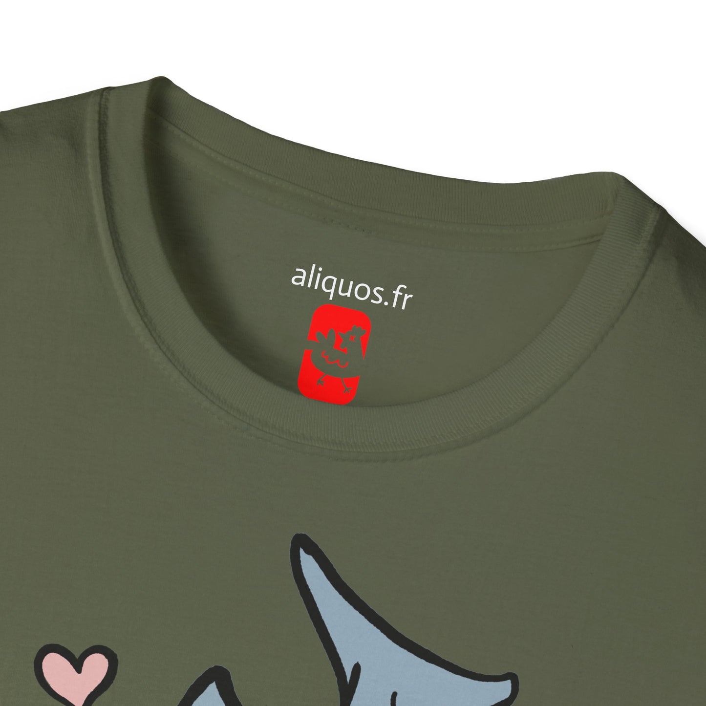 Unisex T-Shirt - Love Shark - Aliquos
