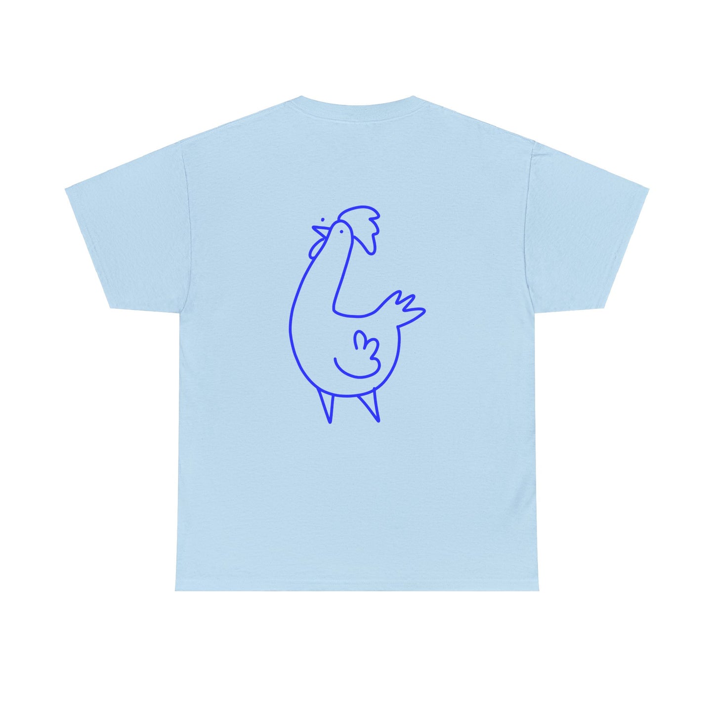 Men's Blue Chicken Tee - ALIQUOS