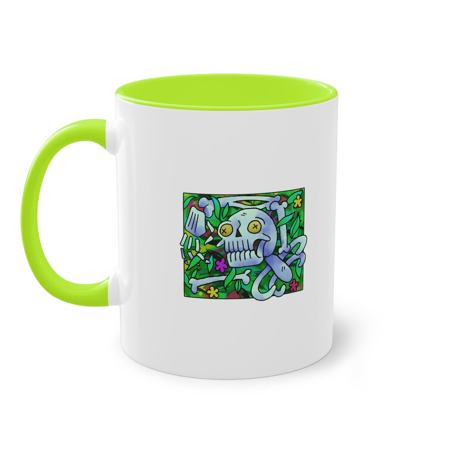 Two Tone Mug - 'What Remains' Design - ALIQUOS
