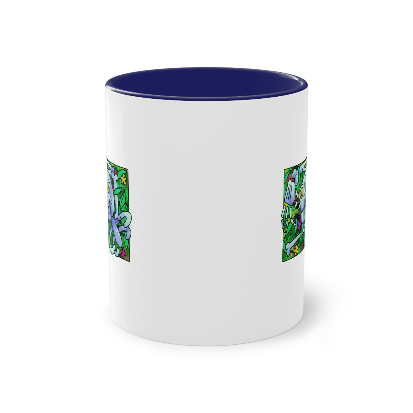 Two Tone Mug - 'What Remains' Design - ALIQUOS