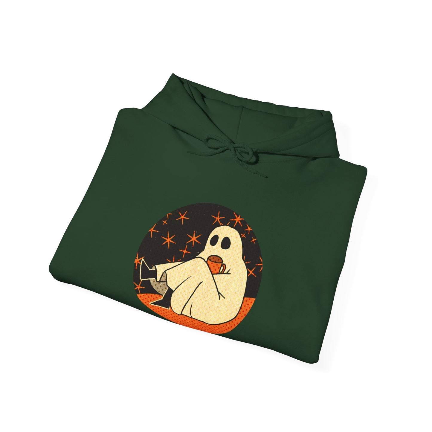 Sweat à capuche unisexe - Motif « Moonlit Coffee »