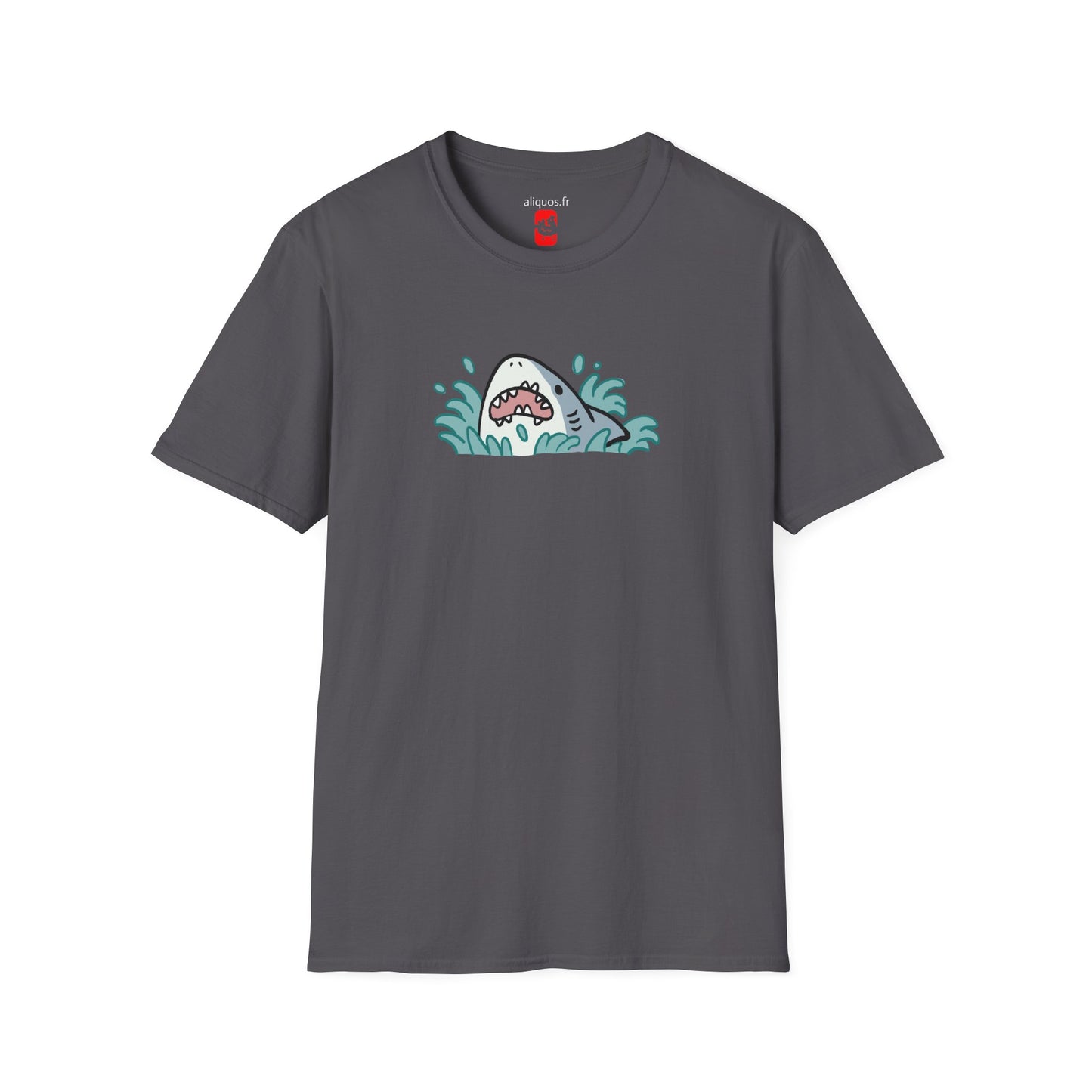 T-shirt unisexe - Surprise Shark - Aliquos
