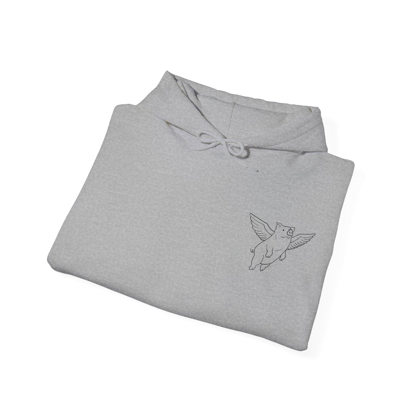 Sweat à capuche unisexe Flying Piggy
