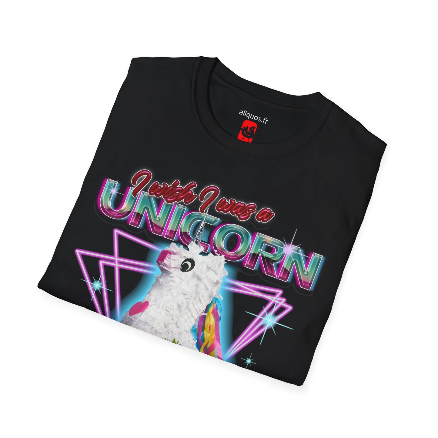 I Want To Be A Unicorn Unisex Tee - ALIQUOS