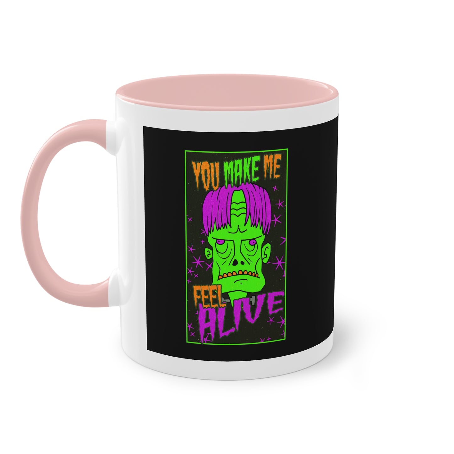 Two Tone Mug - Frankenstein Monster Design - ALIQUOS