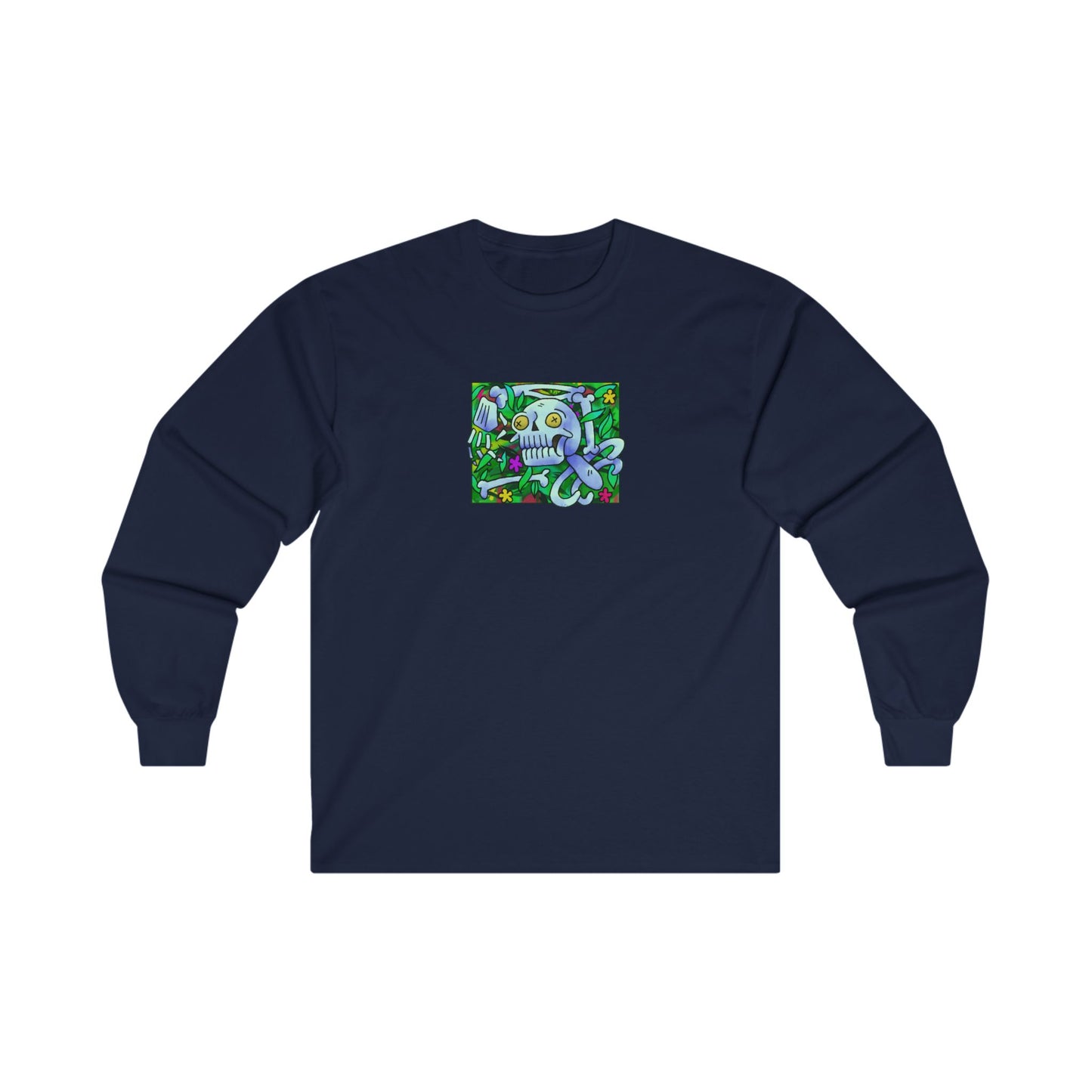 Long Sleeve Tee - 'What Remains' Design - ALIQUOS