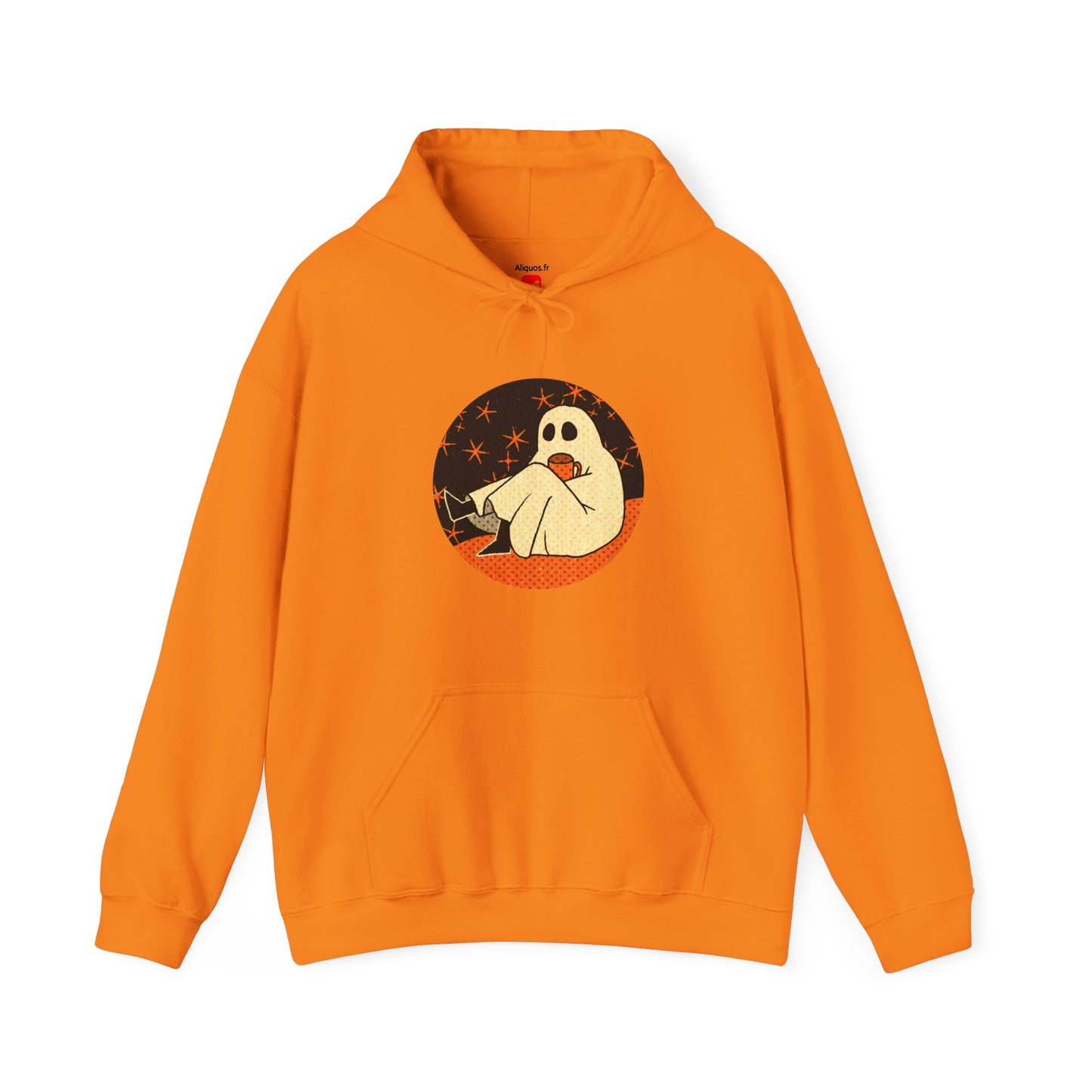 Sweat à capuche unisexe - Motif « Moonlit Coffee »
