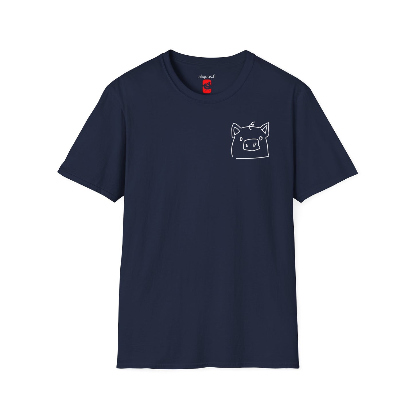 Piggy Face Unisex Tee - ALIQUOS