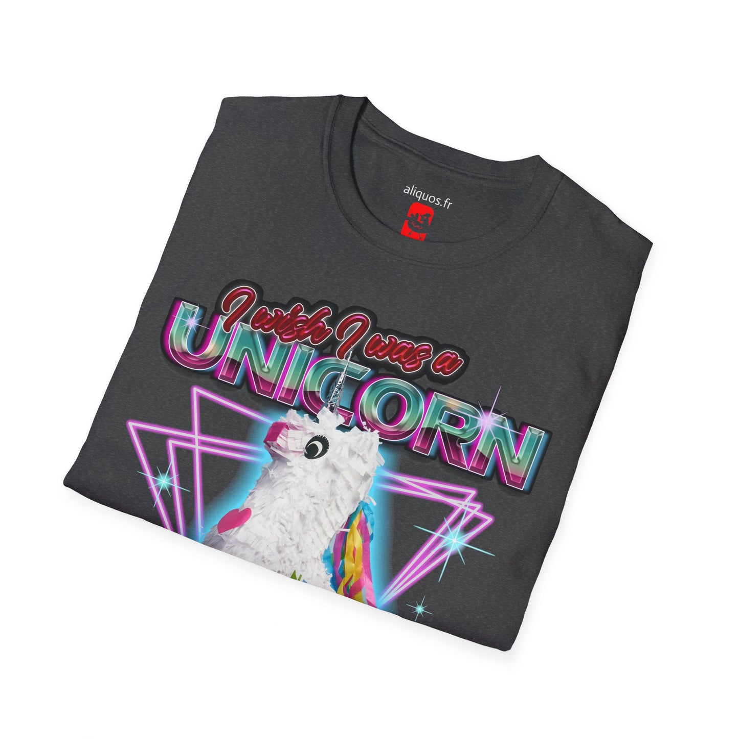 I Want To Be A Unicorn Unisex Tee - ALIQUOS