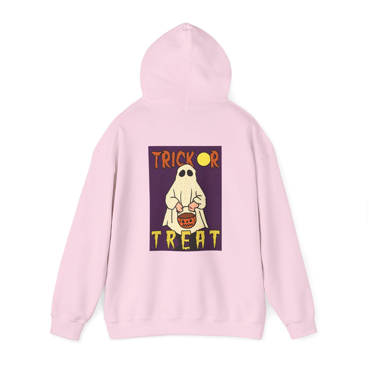 Sweat à capuche unisexe - Motif « Trick or Treat Ghost »