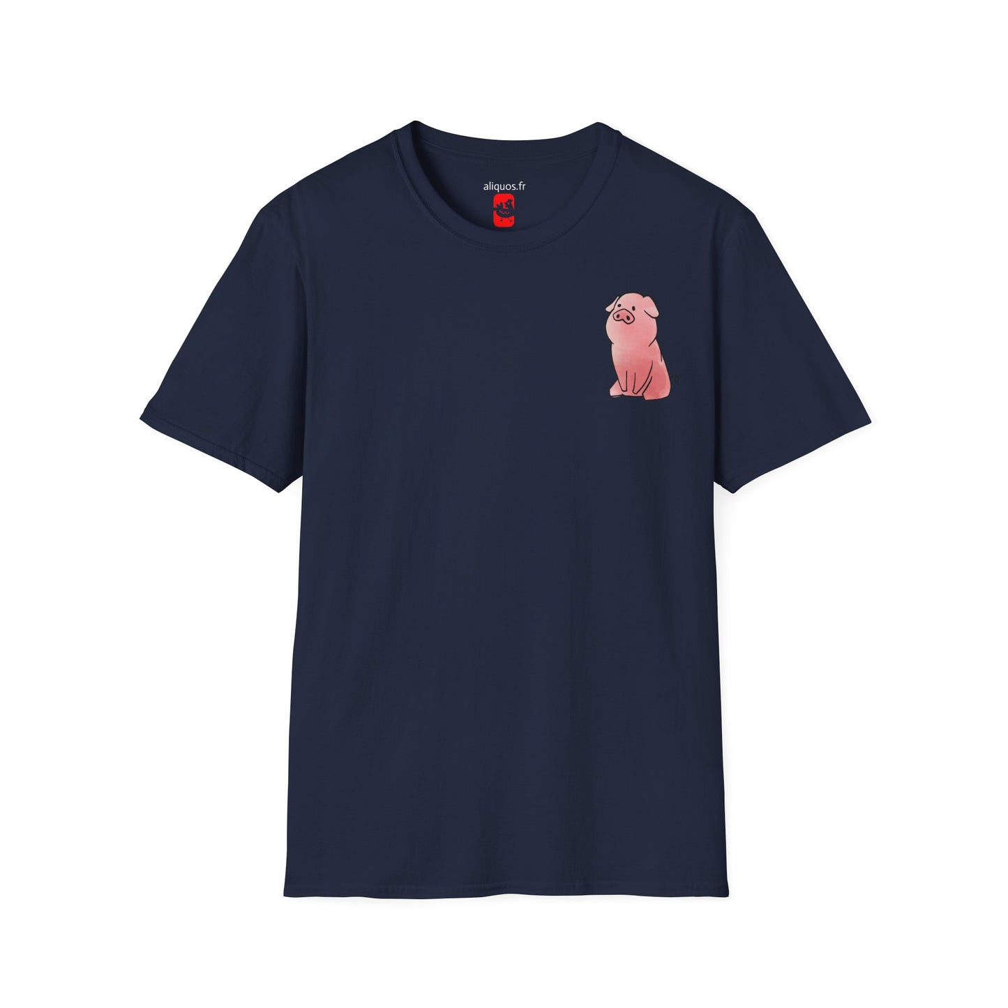 Unisex T-Shirt - Sitting Piggy - Aliquos