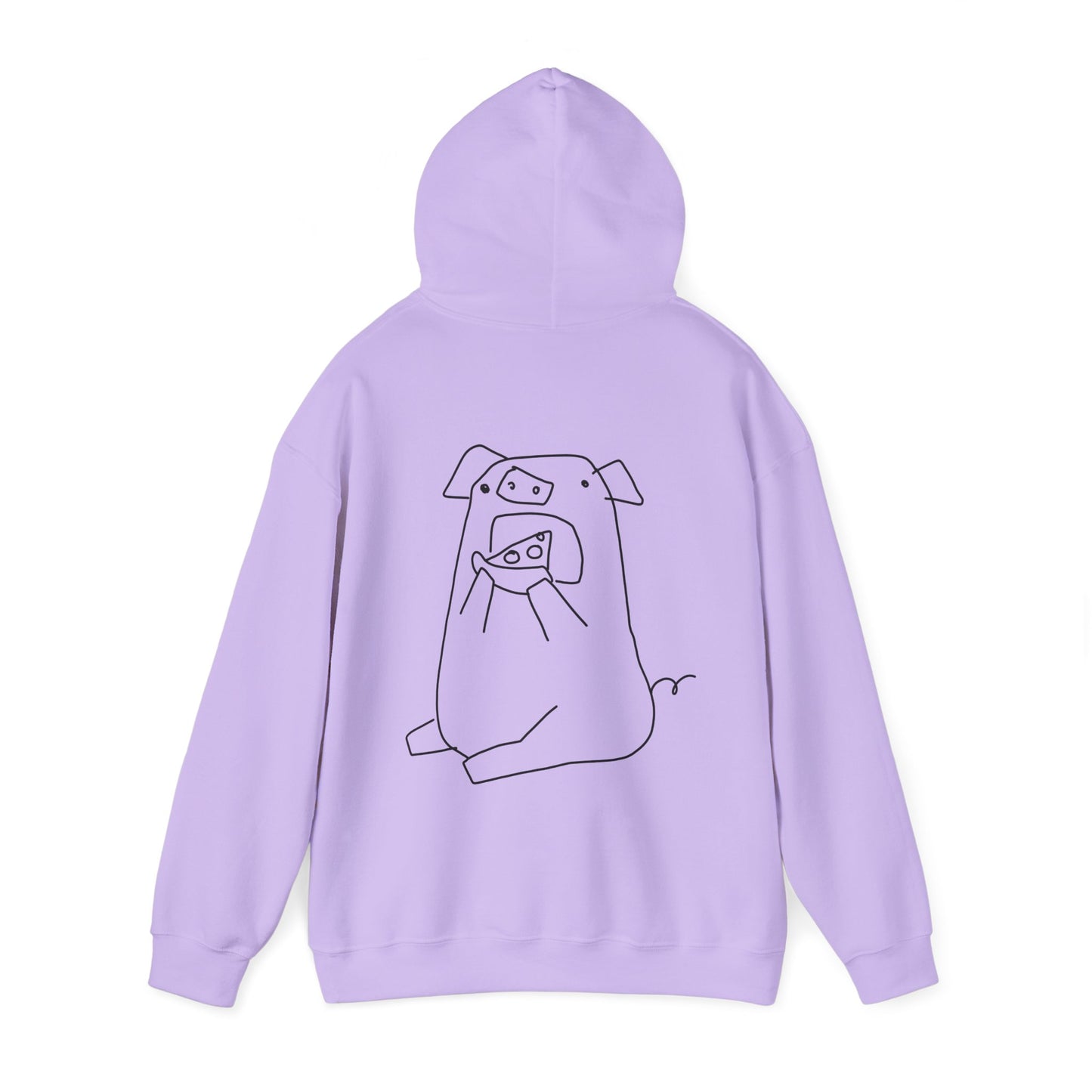 Pizza Piggy Unisex Hooded Sweatshirt - ALIQUOS