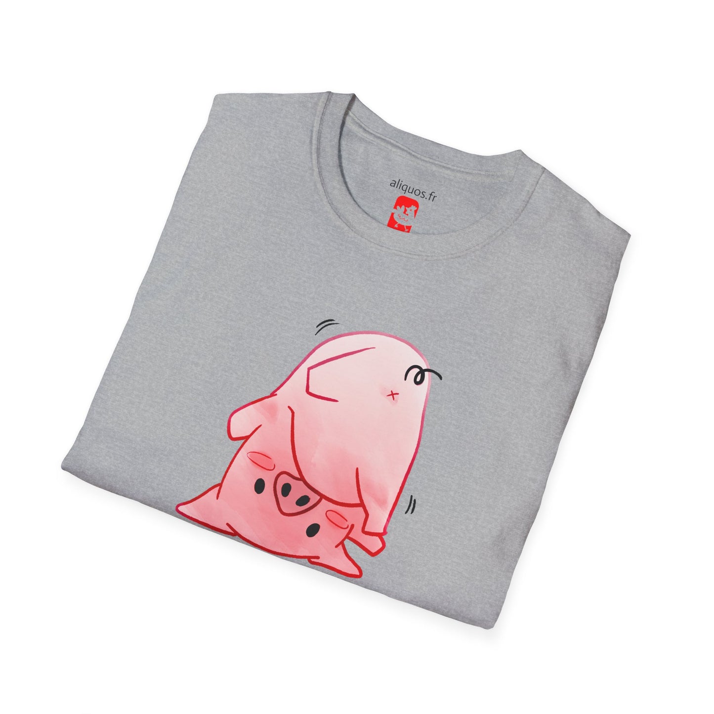Unisex T-Shirt - Handstand Piggy - Aliquos