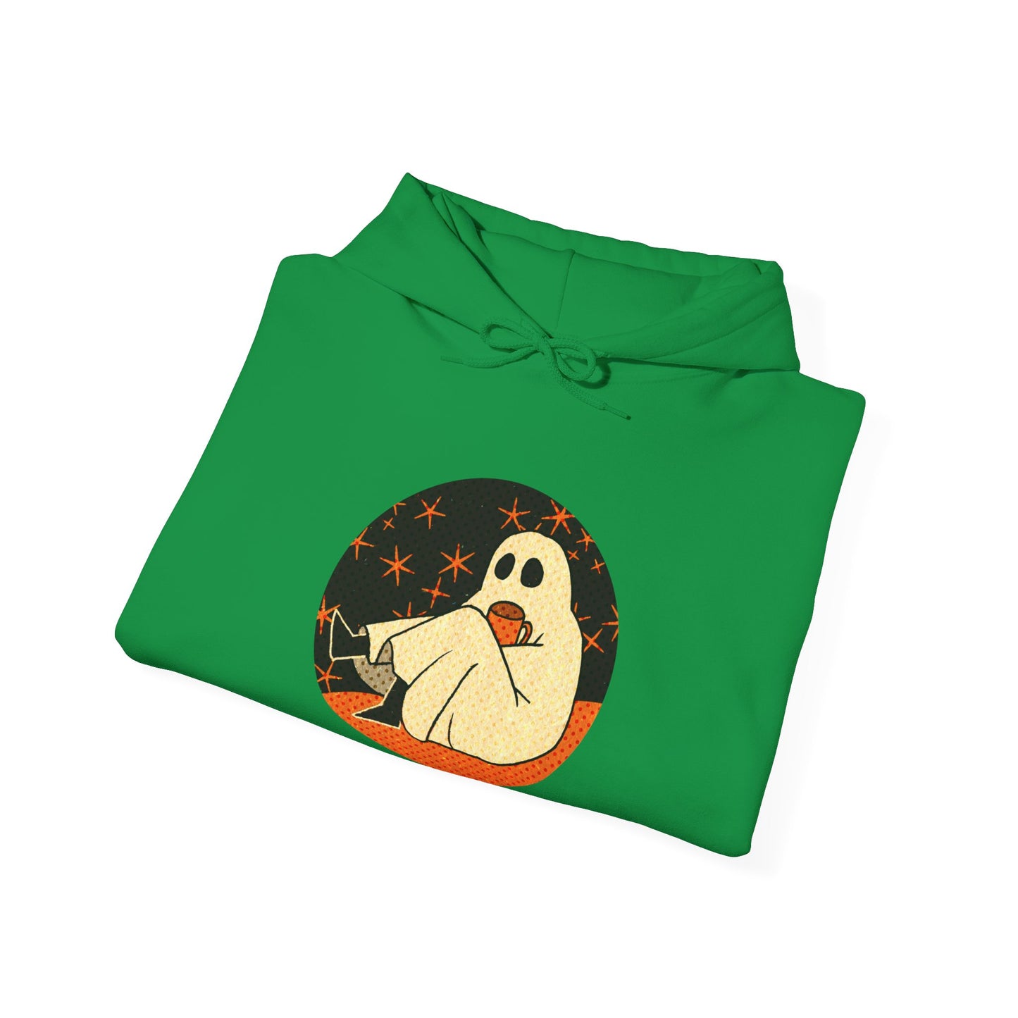 Sweat à capuche unisexe - Motif « Moonlit Coffee »