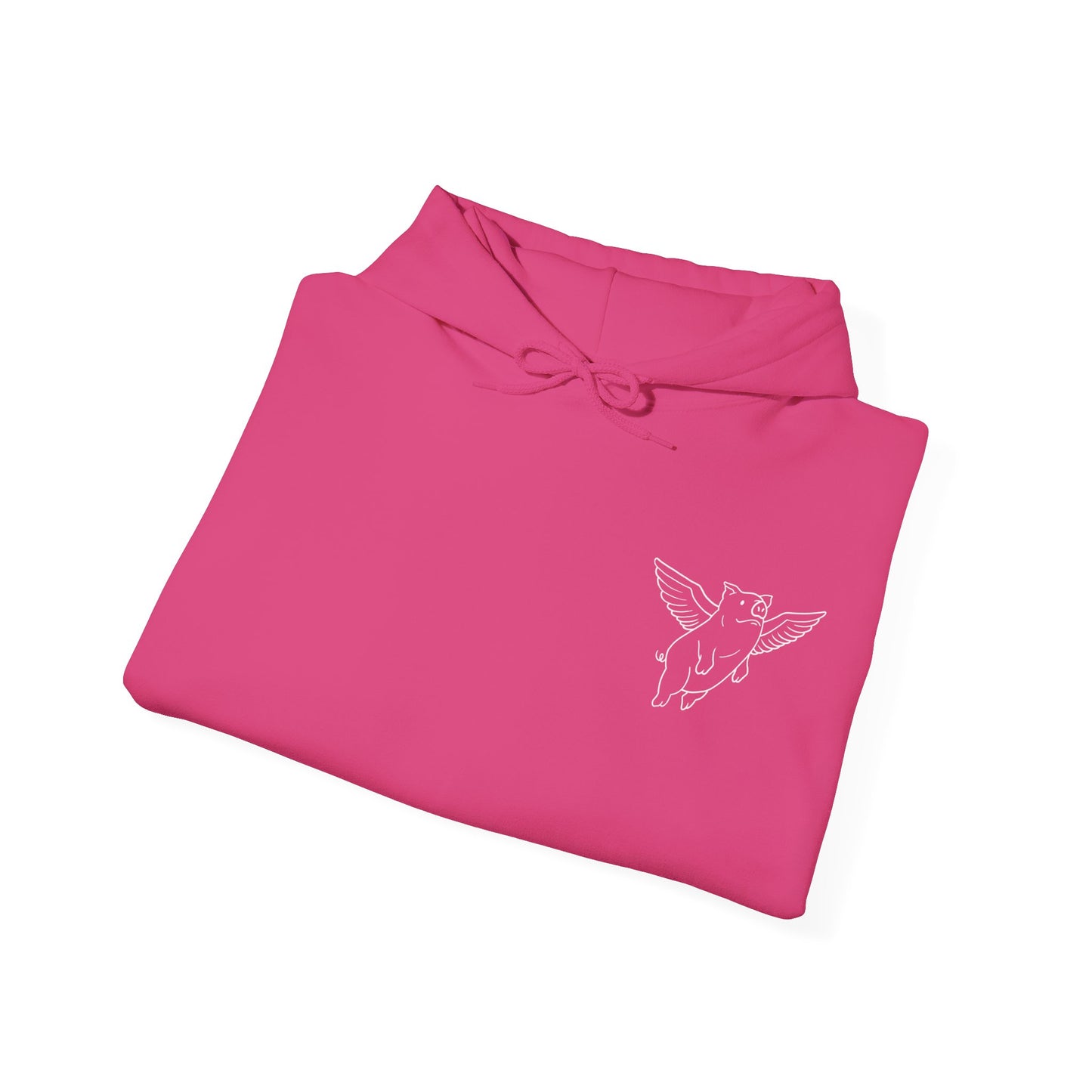 Sweat à capuche unisexe Flying Piggy